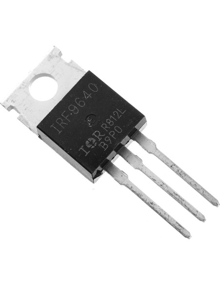 10 Transistores MOSFET P-Channel IRF9640 11A 200V TO-220AB