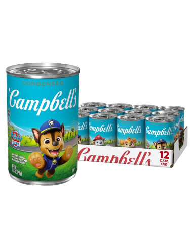 Sopa Infantil Condensada Campbell's Paw Patrol 12 Latas 10.5 oz