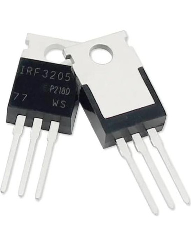 10 Transistores MOSFET N-Canal IRF3205 TO-220 55V 110A