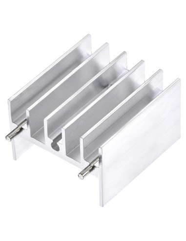 Disipador de Aluminio TO-220 uxcell 25x23x16mm 20pcs