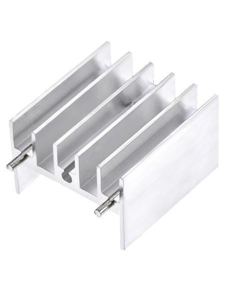 Disipador de Aluminio TO-220 uxcell 25x23x16mm 20pcs