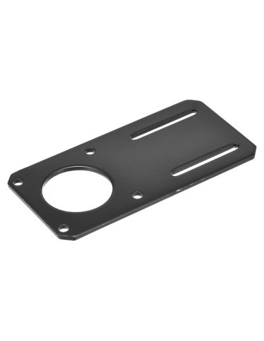 Soporte de Motor MECCANIXITY 132x65mm para NEMA 23 Negro