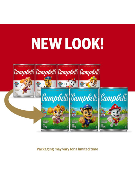 Sopa Infantil Condensada Campbell's Paw Patrol 12 Latas 10.5 oz