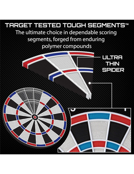 Tablero de Dardos Electrónico Viper Showdown 15.5" 32 Juegos Tablero de Dardos Electrónico Viper Showdown 15.5" 32 Juegos