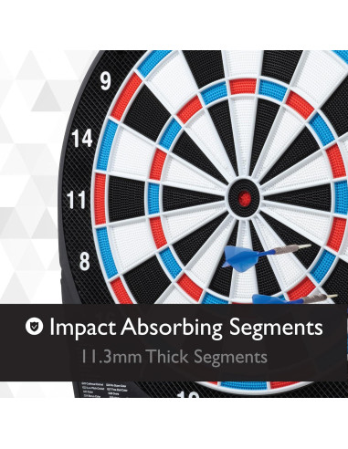 Tablero de Dardos Electrónico Viper Showdown 15.5" 32 Juegos