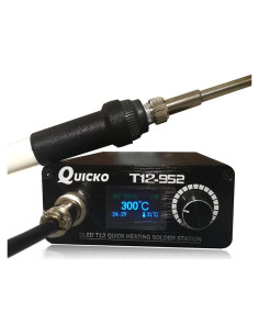 Estación de Soldadura QUICKO T12 72W Pantalla OLED 200-480C