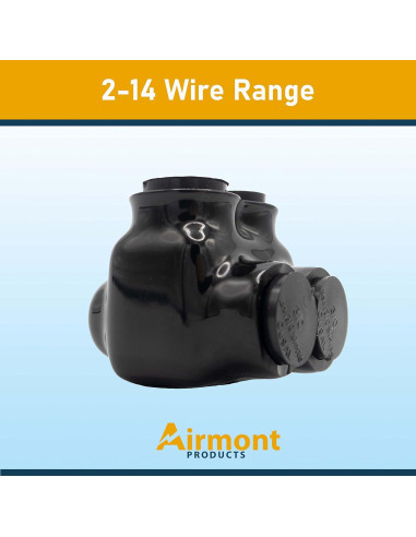 Conector de Empalme Aislado Airmont AP-10302 2-14mm 2 Piezas
