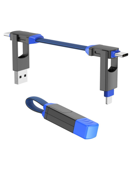 2 Pack Llaveros Magnéticos Cargador Rápido ZONLELE USB-C