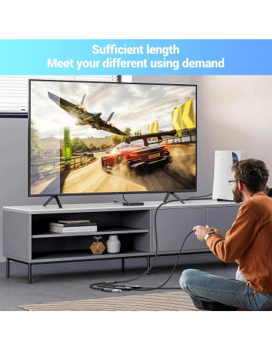 Divisor USB 2.0 MOGOOD 2m - Adaptador Multiport 3 Puertos