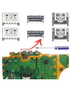 Reemplazo Puerto HDMI Original JoesGEcom para PS5 + Destornillador T8