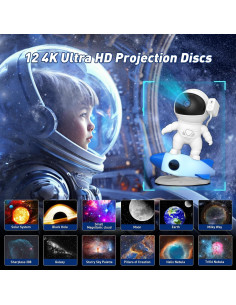 Proyector Estelar CGNiONE 13 Escenas HD Luz Galáctica 2