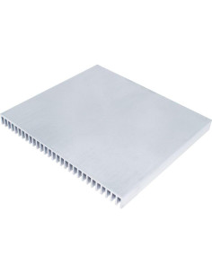 Disipador de Calor de Aluminio 200x220x18mm Cotexer LED 2