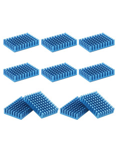 Disipador de Calor de Aluminio 10 Pcs 40x28x8mm Unxuey
