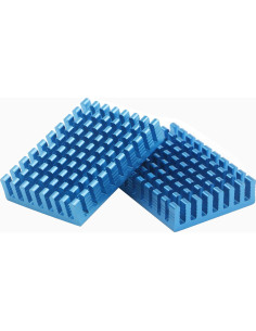 Disipador de Calor de Aluminio 10 Pcs 40x28x8mm Unxuey 2