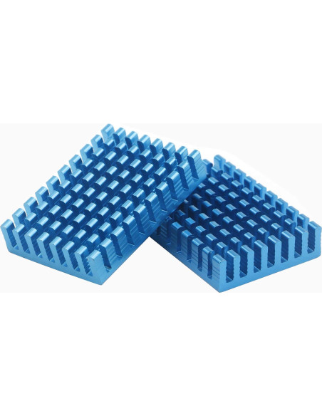 Disipador de Calor de Aluminio 10 Pcs 40x28x8mm Unxuey