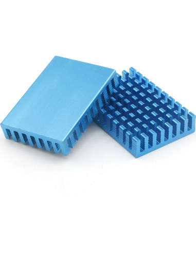 Disipador de Calor de Aluminio 10 Pcs 40x28x8mm Unxuey