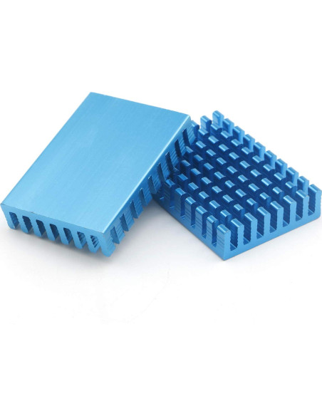 Disipador de Calor de Aluminio 10 Pcs 40x28x8mm Unxuey