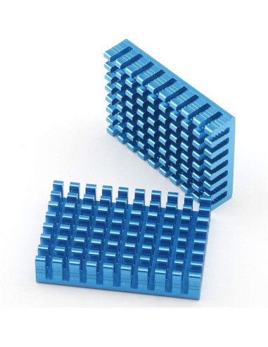 Disipador de Calor de Aluminio 10 Pcs 40x28x8mm Unxuey