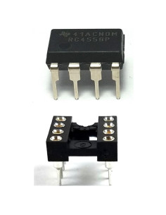 Amplificador Operacional Dual RC4558 Juried Engineering - 4 Piezas