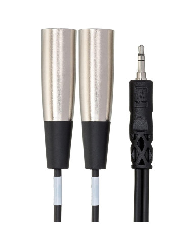 Cable de Desglose Estéreo Hosa CYX-402M 2m 3.5mm a Doble XLR