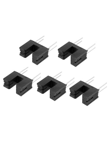 Sensor Fotoeléctrico Infrarrojo uxcell ITR9606 5Pcs 5mm