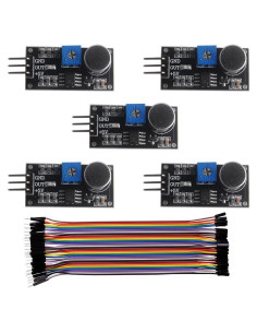 Módulo Sensor de Sonido LM393 Stemedu - Paquete de 5