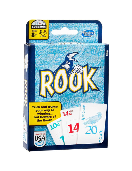 Juego de Cartas Rook Hasbro | 2 a 6 Jugadores | 8+ Años