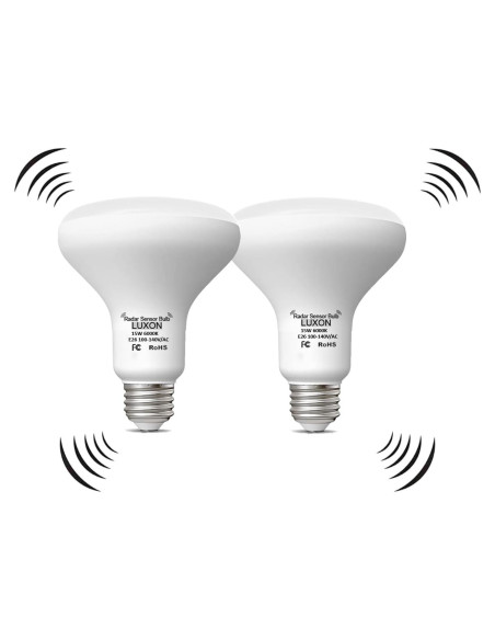 Bombilla LED LUXON 15W con Sensor de Movimiento Radar Dusk to Dawn