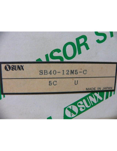 Cortina de Luz Sensor Sunx SB40-12M5-C 59x16cm 2.25kg