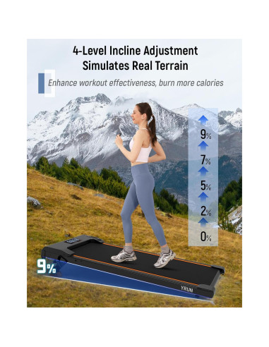 Caminadora Bajo Escritorio YRUN UT-38AB IY 2.5HP Compacta