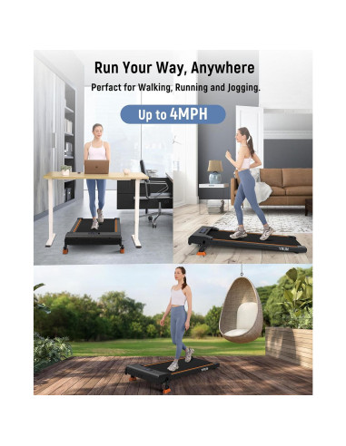 Caminadora Bajo Escritorio YRUN UT-38AB IY 2.5HP Compacta