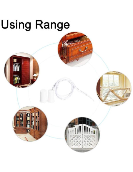 Sensor de Contacto Magnético Recesado Aoje-Link RC-33B 8pcs