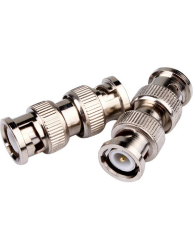 Adaptador Coaxial BNC Macho a Macho BEELION 15 Unidades