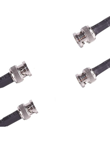 Adaptador Coaxial BNC Macho a Macho BEELION 15 Unidades