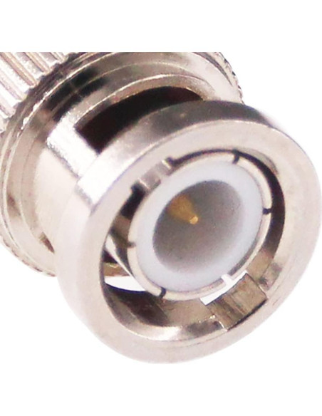 Adaptador Coaxial BNC Macho a SMA Hembra RF 5pcs
