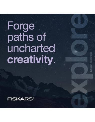 Tijeras Plegables Fiskars Mountain Haze - Aprobadas por TSA