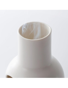 Soporte de Palo Santo IVWOXO de Cerámica Blanco para Incienso 2