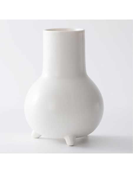 Soporte de Palo Santo IVWOXO de Cerámica Blanco para Incienso