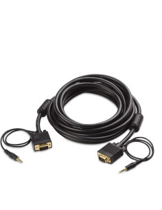 Cable VGA con Audio 4.57m Cable Matters - Conectores Chapados en Oro 2