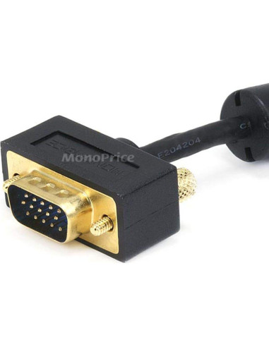 Cable VGA Monoprice 4.57m Ultra Slim con Ferritas