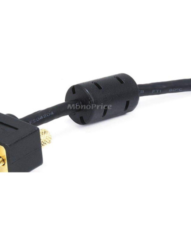 Cable VGA Monoprice 4.57m Ultra Slim con Ferritas