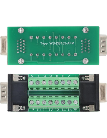 Conector VGA Macho a Hembra 15 Pines Jienk - Placa de Conexión