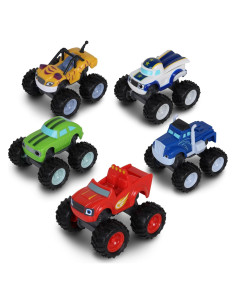 Camiones Monstruo Rueda Libre NKOK 5PK Blaze y Amigos