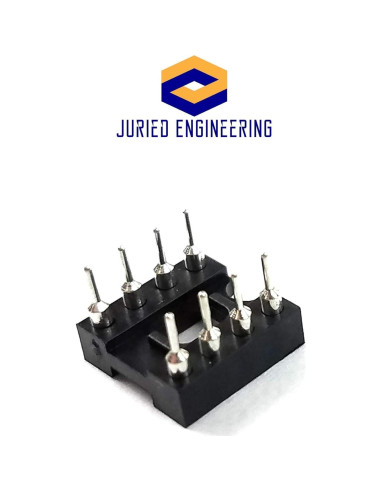 Zócalos DIP 8 pines Juried Engineering - Paquete de 10