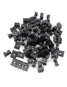 Zócalo IC DIP 6 Pines TAODAN 80 PCS Adaptador Soldadura