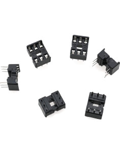 Zócalo IC DIP 6 Pines TAODAN 80 PCS Adaptador Soldadura 2