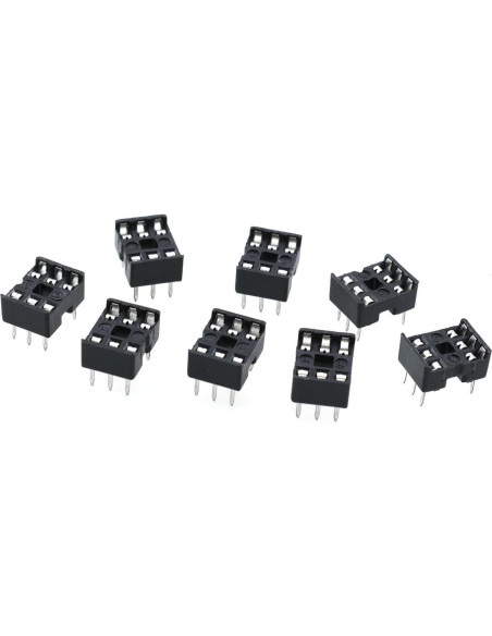 Zócalo IC DIP 6 Pines TAODAN 80 PCS Adaptador Soldadura