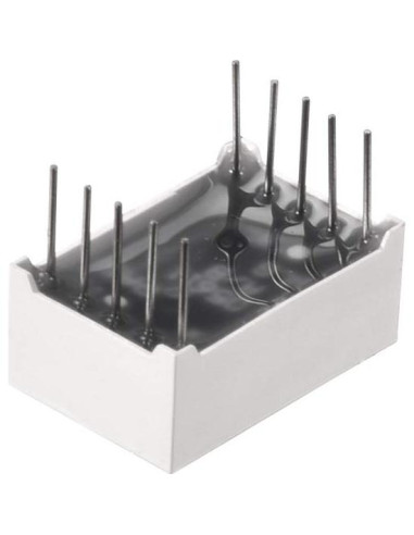 Tubo de Display LED Digital Rojo uxcell 19mm 10 Pines 10pcs