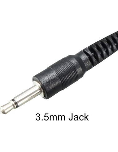 Cable de Extensión Infrarrojo uxcell 3m 3.5mm Doble Cabeza