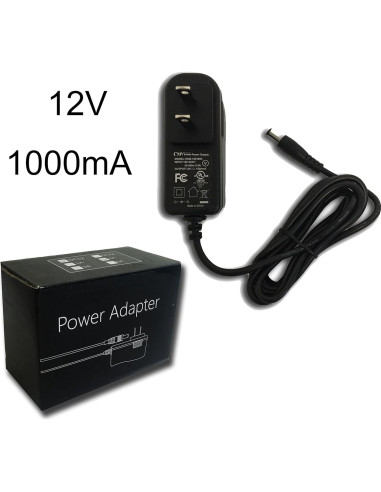 Adaptador de Corriente 12V 1A CMVision para Cámara y LED